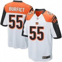 Vontaze Burfict White NikeGame NFL Cincinnati Bengals -55 Road Jersey Vontaze Burfict White NikeGame NFL Cincinnati Bengals -55 Road Jersey
