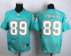 Nike Miami Dolphins -89 DeVante Parker Aqua Green Team Color Stitched NFL New Elite jersey