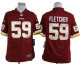 Nike Redskins -59 London Fletcher Burgundy Red Team Color Stitched NFL Game Jersey