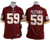 Nike Redskins -59 London Fletcher Burgundy Red Team Color Stitched NFL Game Jersey Nike Redskins -59 London Fletcher Burgundy Red Team Color Stitched NFL Game Jersey