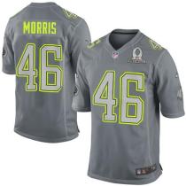 Nike Washington Redskins -46 Alfred Morris Grey Pro Bowl Men's Stitched NFL Elite Team Sanders Jerse Nike Washington Redskins -46 Alfred Morris Grey Pro Bowl Men's Stitched NFL Elite Team Sanders Jerse