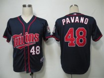 Minnesota Twins -48 Carl Pavano Navy Blue Cool Base Stitched MLB Jersey Minnesota Twins -48 Carl Pavano Navy Blue Cool Base Stitched MLB Jersey