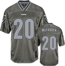 Nike Oakland Raiders #20 Darren McFadden Grey Men's Stitched NFL Elite Vapor Jersey Nike Oakland Raiders #20 Darren McFadden Grey Men's Stitched NFL Elite Vapor Jersey