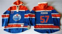 Edmonton Oilers -57 David Perron Light Blue Sawyer Hooded Sweatshirt Stitched NHL Jersey Edmonton Oilers -57 David Perron Light Blue Sawyer Hooded Sweatshirt Stitched NHL Jersey