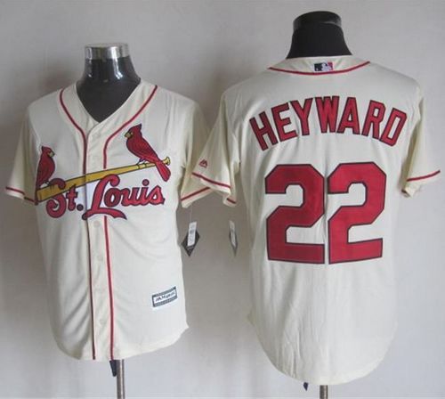 St Louis Cardinals #22 Jason Heyward Cream New Cool Base Stitched MLB Jersey