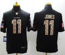 Nike Atlanta Falcons 11 Julio Jones Black NFL Limited Salute to Service jersey Nike Atlanta Falcons 11 Julio Jones Black NFL Limited Salute to Service jersey