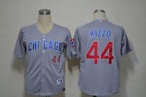 Chicago Cubs -44 Anthony Rizzo Grey Cool Base Stitched MLB Jersey Chicago Cubs -44 Anthony Rizzo Grey Cool Base Stitched MLB Jersey