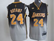 Los Angeles Lakers -24 Kobe Bryant Black Grey Fadeaway Fashion Stitched NBA Jersey Los Angeles Lakers -24 Kobe Bryant Black Grey Fadeaway Fashion Stitched NBA Jersey