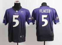 Nike Ravens -5 Joe Flacco Purple Black Men's Stitched NFL Elite Fadeaway Fashion Jersey Nike Ravens -5 Joe Flacco Purple Black Men's Stitched NFL Elite Fadeaway Fashion Jersey