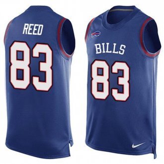 Nike Buffalo Bills -83 Andre Reed Royal Blue Team Color Stitched NFL Limited Tank Top Jersey