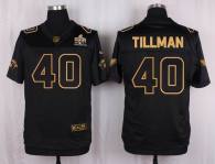 Nike Arizona Cardinals -40 Pat Tillman Pro Line Black Gold Collection Stitched NFL Elite Jersey