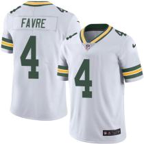 Nike Packers -4 Brett Favre White Stitched NFL Color Rush Limited Jersey Nike Packers -4 Brett Favre White Stitched NFL Color Rush Limited Jersey