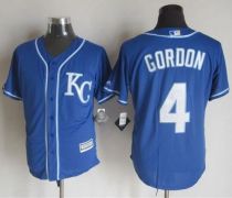 Kansas City Royals -4 Alex Gordon Blue Alternate 2 New Cool Base Stitched MLB Jersey Kansas City Royals -4 Alex Gordon Blue Alternate 2 New Cool Base Stitched MLB Jersey