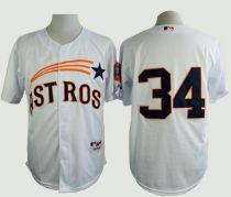 Houston Astros #34 Nolan Ryan White 1965 Turn Back The Clock Stitched MLB Jersey Houston Astros #34 Nolan Ryan White 1965 Turn Back The Clock Stitched MLB Jersey