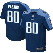 Nike Tennessee Titans -80 Anthony Fasano Navy Blue Alternate Stitched NFL Elite Jersey Nike Tennessee Titans -80 Anthony Fasano Navy Blue Alternate Stitched NFL Elite Jersey