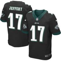 Nike Eagles -17 Alshon Jeffery Black Alternate Stitched NFL New Elite Jersey Nike Eagles -17 Alshon Jeffery Black Alternate Stitched NFL New Elite Jersey