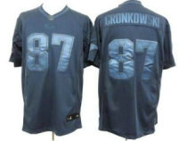 NEW New England Patriots 87 Rob Gronkowski Blue Drenched Limited Jerseys NEW New England Patriots 87 Rob Gronkowski Blue Drenched Limited Jerseys