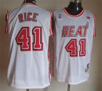 Miami Heat -41 Glen Rice White Throwback Stitched NBA Jersey Miami Heat -41 Glen Rice White Throwback Stitched NBA Jersey