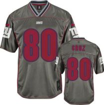 Nike New York Giants #80 Victor Cruz Grey Men's Stitched NFL Elite Vapor Jersey Nike New York Giants #80 Victor Cruz Grey Men's Stitched NFL Elite Vapor Jersey