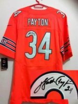 NEW NFL Chicago Bears 34 Walter Payton Orange Jerseys(Signed Elite) NEW NFL Chicago Bears 34 Walter Payton Orange Jerseys(Signed Elite)