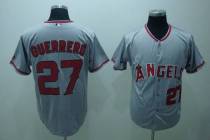 Los Angeles Angels of Anaheim -27 Vladimir Guerrero Stitched Grey MLB Jersey Los Angeles Angels of Anaheim -27 Vladimir Guerrero Stitched Grey MLB Jersey