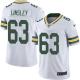 Nike Packers -63 Corey Linsley White Stitched NFL Vapor Untouchable Limited Jersey