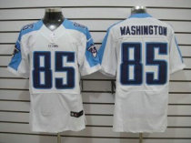 Nike Titans -85 Nate Washington White Stitched NFL Elite Jersey Nike Titans -85 Nate Washington White Stitched NFL Elite Jersey