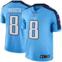 Nike Titans -8 Marcus Mariota Light Blue Team Color Stitched NFL Vapor Untouchable Limited Jersey Nike Titans -8 Marcus Mariota Light Blue Team Color Stitched NFL Vapor Untouchable Limited Jersey