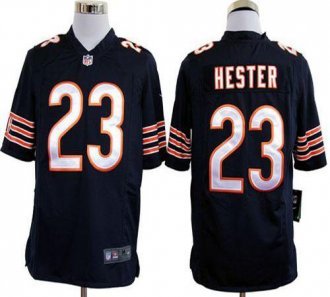 Nike Bears -23 Devin Hester Navy Blue Team Color Stitched NFL Game Jersey