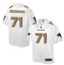 Nike Atlanta Falcons 71 Kroy Biermann White NFL Pro Line Fashion Game Jersey Nike Atlanta Falcons 71 Kroy Biermann White NFL Pro Line Fashion Game Jersey