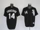 Chicago White Sox -14 Paul Konerko Stitched Black MLB Jersey