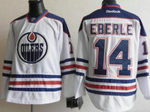 Edmonton Oilers -14 Jordan Eberle White Stitched NHL Jersey Edmonton Oilers -14 Jordan Eberle White Stitched NHL Jersey