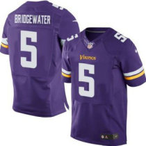 NEW Vikings -5 Teddy Bridgewater Purple Team Color Stitched NFL Elite Jersey NEW Vikings -5 Teddy Bridgewater Purple Team Color Stitched NFL Elite Jersey
