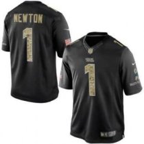 Carolina Panthers -1 Cam Newton Nike Black Salute To Service Jersey Carolina Panthers -1 Cam Newton Nike Black Salute To Service Jersey