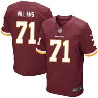 Nike Washington Redskins -71 Trent Williams Burgundy Red Team Color Men's Stitched NFL Elite Jersey