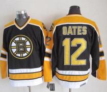 Boston Bruins -12 Adam Oates Black CCM Throwback New Stitched NHL Jersey Boston Bruins -12 Adam Oates Black CCM Throwback New Stitched NHL Jersey