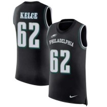 Nike Eagles -62 Jason Kelce Black Alternate Stitched NFL Limited Rush Tank Top Jersey Nike Eagles -62 Jason Kelce Black Alternate Stitched NFL Limited Rush Tank Top Jersey