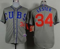 Chicago Cubs -34 Jon Lester Grey Cool Base Stitched MLB Jersey Chicago Cubs -34 Jon Lester Grey Cool Base Stitched MLB Jersey
