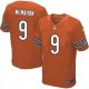 Nike Chicago Bears -9 Orange Mcmahon Elite Jersey