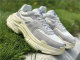 Authentic Balenciaga triple S White grey