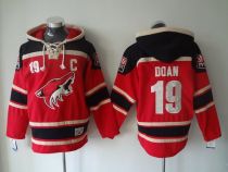 Arizona Coyotes -19 Shane Doan Red Sawyer Hooded Sweatshirt Stitched NHL Jersey Arizona Coyotes -19 Shane Doan Red Sawyer Hooded Sweatshirt Stitched NHL Jersey