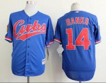 Chicago Cubs -14 Ernie Banks Blue 1994 Turn Back The Clock Stitched MLB Jersey Chicago Cubs -14 Ernie Banks Blue 1994 Turn Back The Clock Stitched MLB Jersey