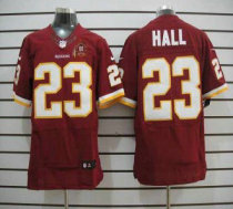 Nike Redskins -23 DeAngelo Hall Burgundy Red Team Color With 80TH Patch Stitched NFL Elite Jersey Nike Redskins -23 DeAngelo Hall Burgundy Red Team Color With 80TH Patch Stitched NFL Elite Jersey