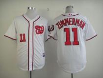 Washington Nationals #11 Zimmerman Ryan White Stitched MLB Jersey Washington Nationals #11 Zimmerman Ryan White Stitched MLB Jersey