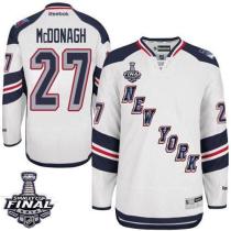 New York Rangers -27 Ryan McDonagh White 2014 Stadium Series With Stanley Cup Finals Stitched NHL Je New York Rangers -27 Ryan McDonagh White 2014 Stadium Series With Stanley Cup Finals Stitched NHL Je