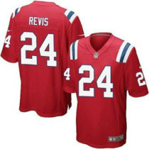 Nike New England Patriots -24 Darrelle Revis Red Alternate NFL Game Jersey Nike New England Patriots -24 Darrelle Revis Red Alternate NFL Game Jersey