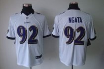 Nike Ravens -92 Haloti Ngata White Men Stitched NFL Limited Jersey Nike Ravens -92 Haloti Ngata White Men Stitched NFL Limited Jersey