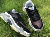 Authentic Balenciaga triple S Black Grey