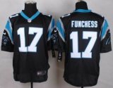 Nike Carolina Panthers -17 Devin Funchess Black Team Color Stitched NFL Elite Jersey