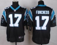 Nike Carolina Panthers -17 Devin Funchess Black Team Color Stitched NFL Elite Jersey